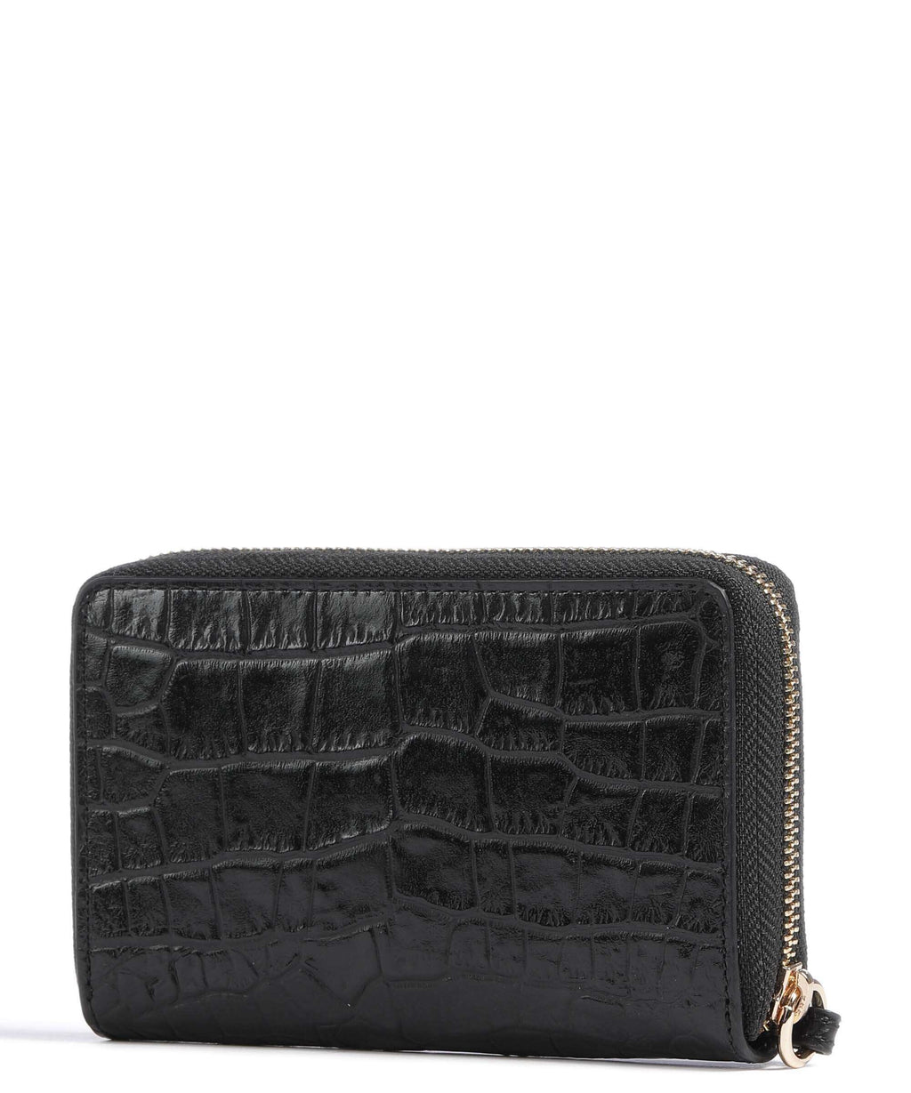 Lancaster Exotic Croco Wallet noir