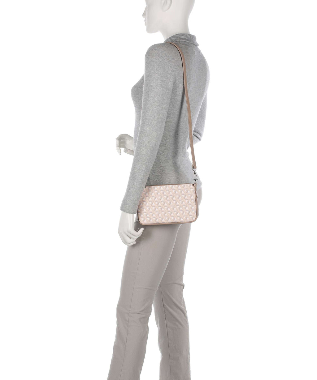 Lancaster Ikon Crossbody bag beige
