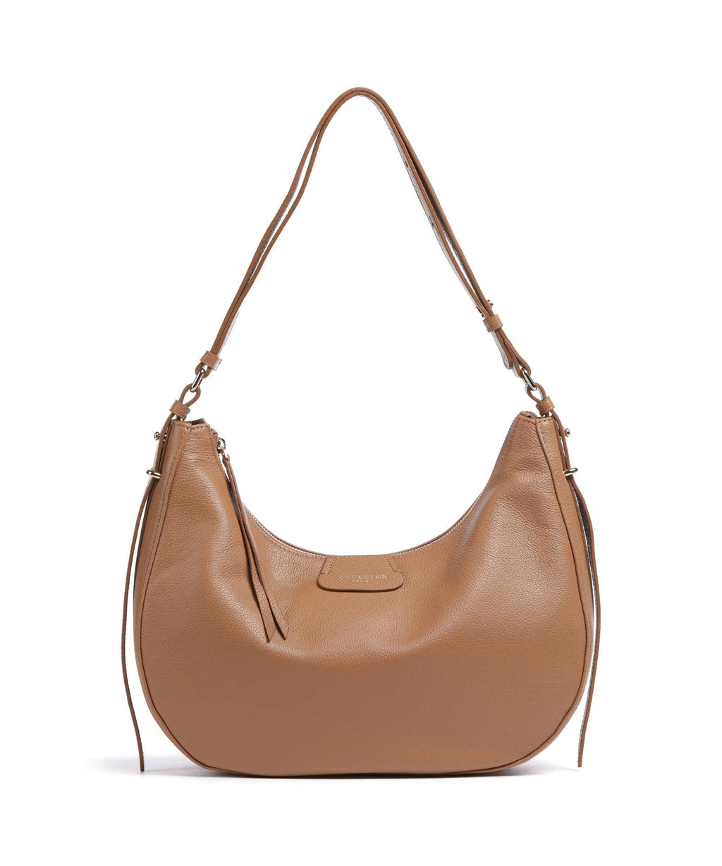 Lancaster Dune Hobo bag camel