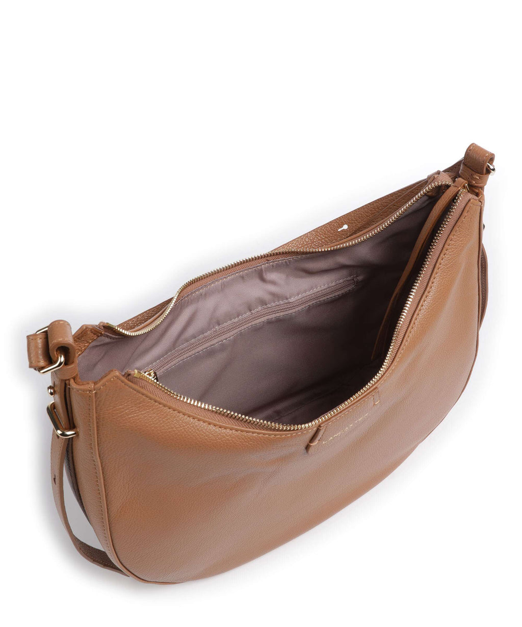 Lancaster Dune Hobo bag camel