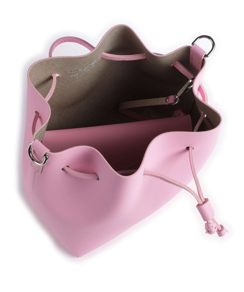 Lancaster Pur & Element City Bucket bag rose