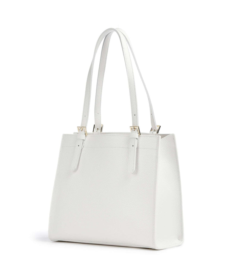 Lancaster Foulonne Double Tote bag blanc/nude