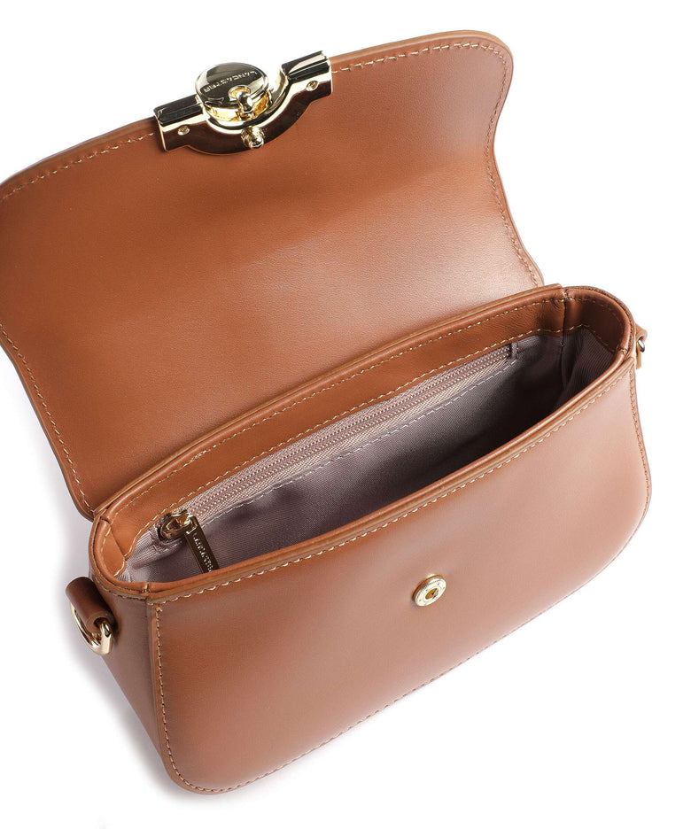 Lancaster Paris Médaille Crossbody bag camel