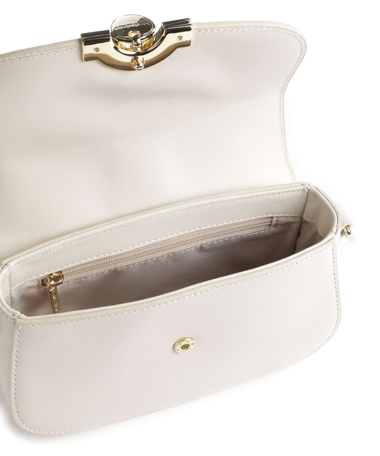 Lancaster Paris Médaille Crossbody bag ecru