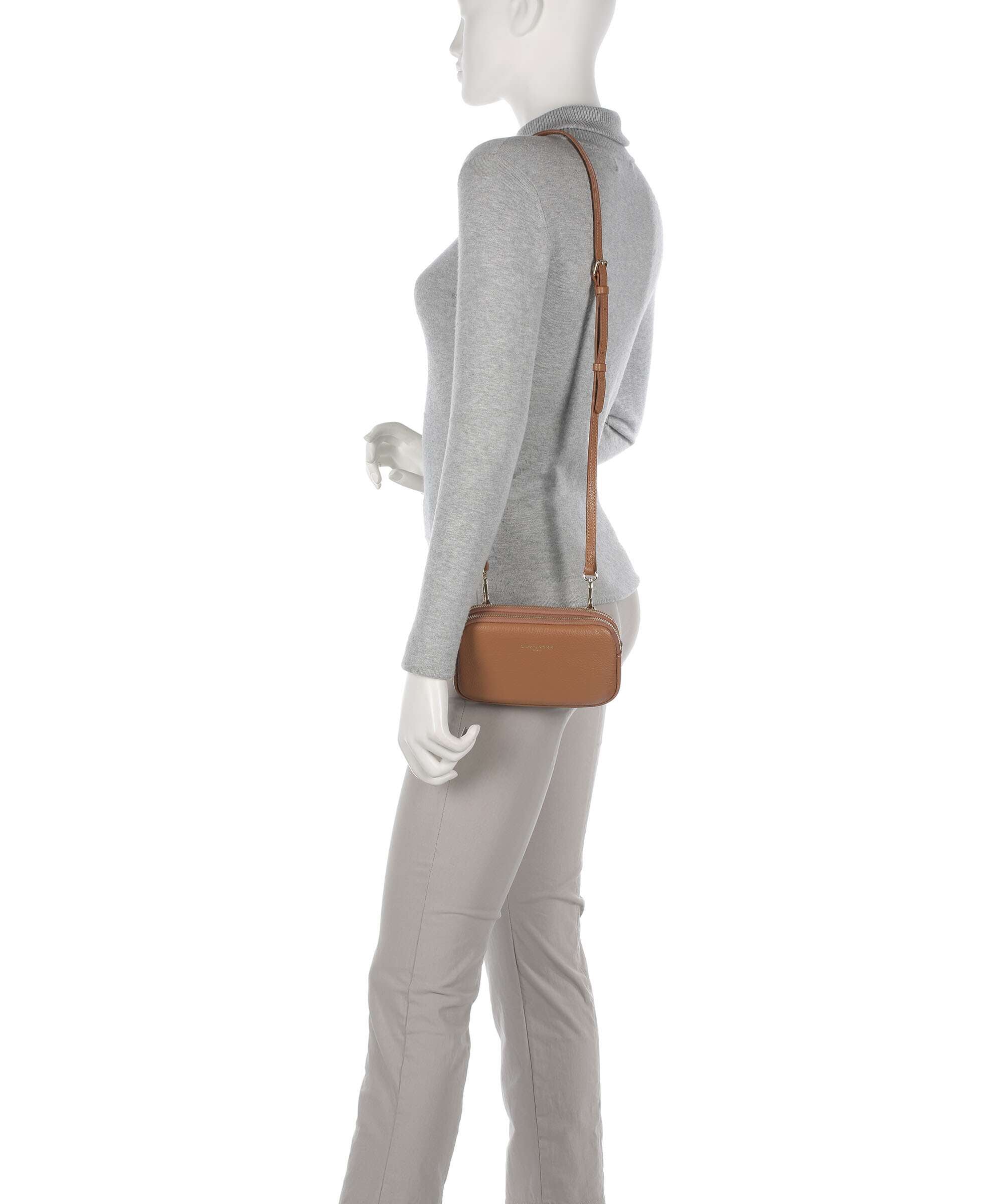 Lancaster Dune Crossbody bag camel