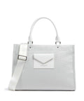 Lancaster Actual Conscious Canvas Handbag blanc