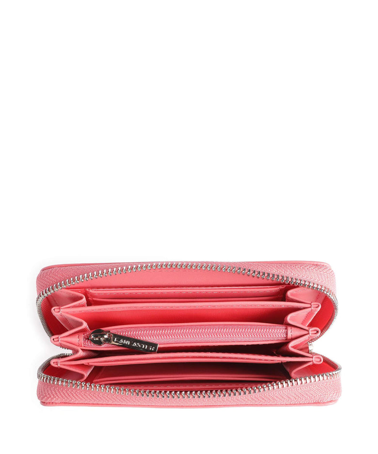 Lancaster Paris PM Wallet rose bonbon
