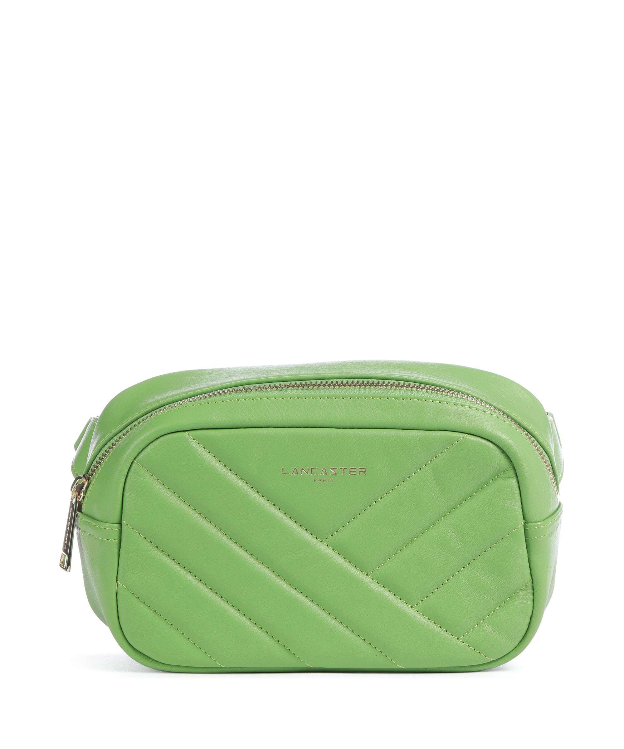 Lancaster Soft Matelassé Belt bag vertmouss