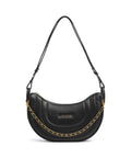 Lancaster Soft Matelassé Hobo bag noir