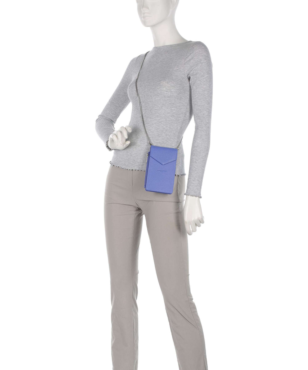 Lancaster Foulonne PM Phone bag bleuette