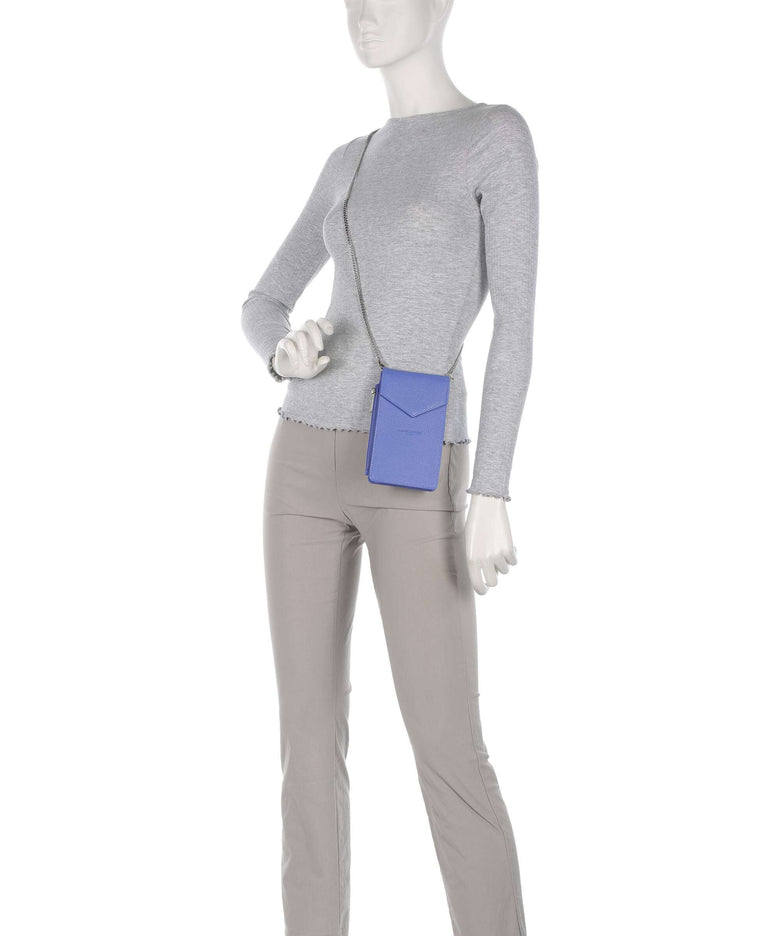 Lancaster Foulonne PM Phone bag bleuette