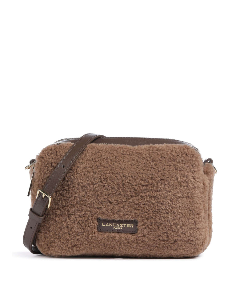 Lancaster Actual Moumoute Crossbody bag taupe
