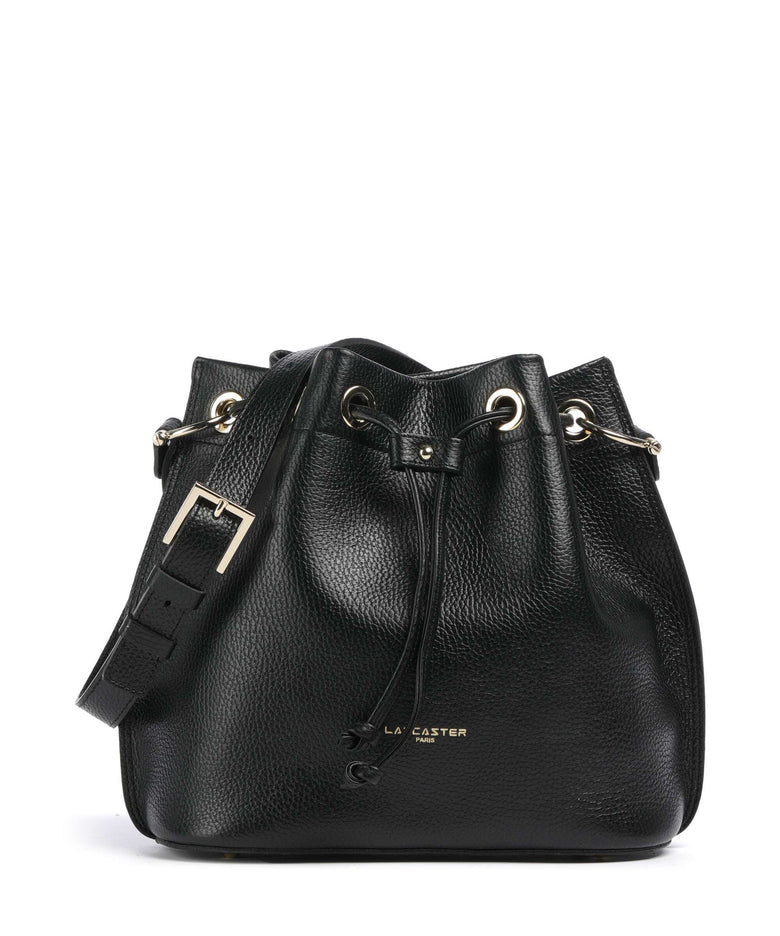 Lancaster Foulonne Alba Double Bucket bag noir/nude