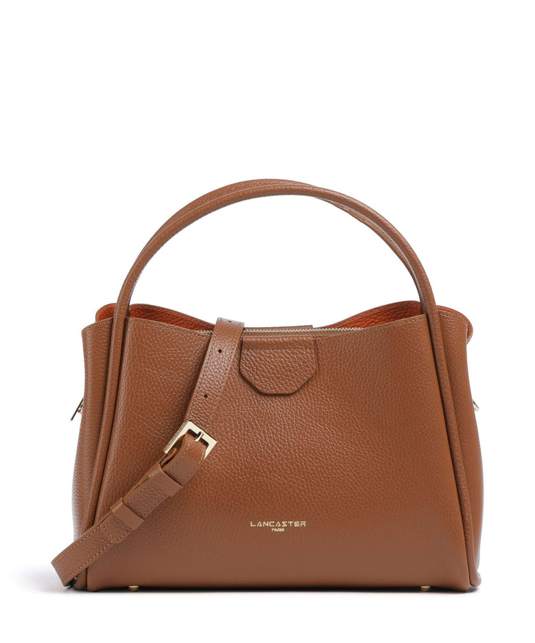 Lancaster Foulonne Ida Double Handbag camel/orange