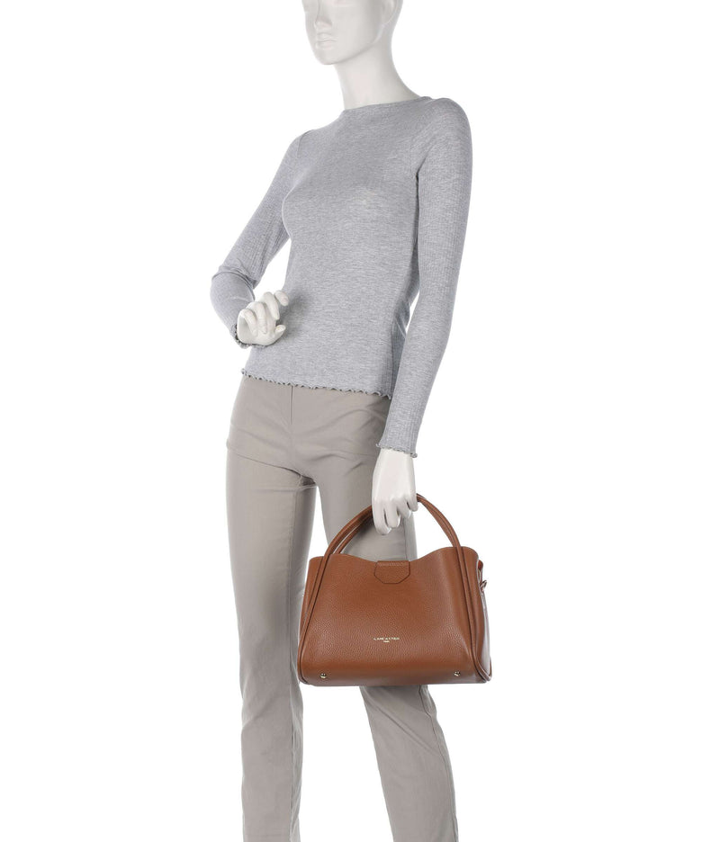 Lancaster Foulonne Ida Double Handbag camel/orange