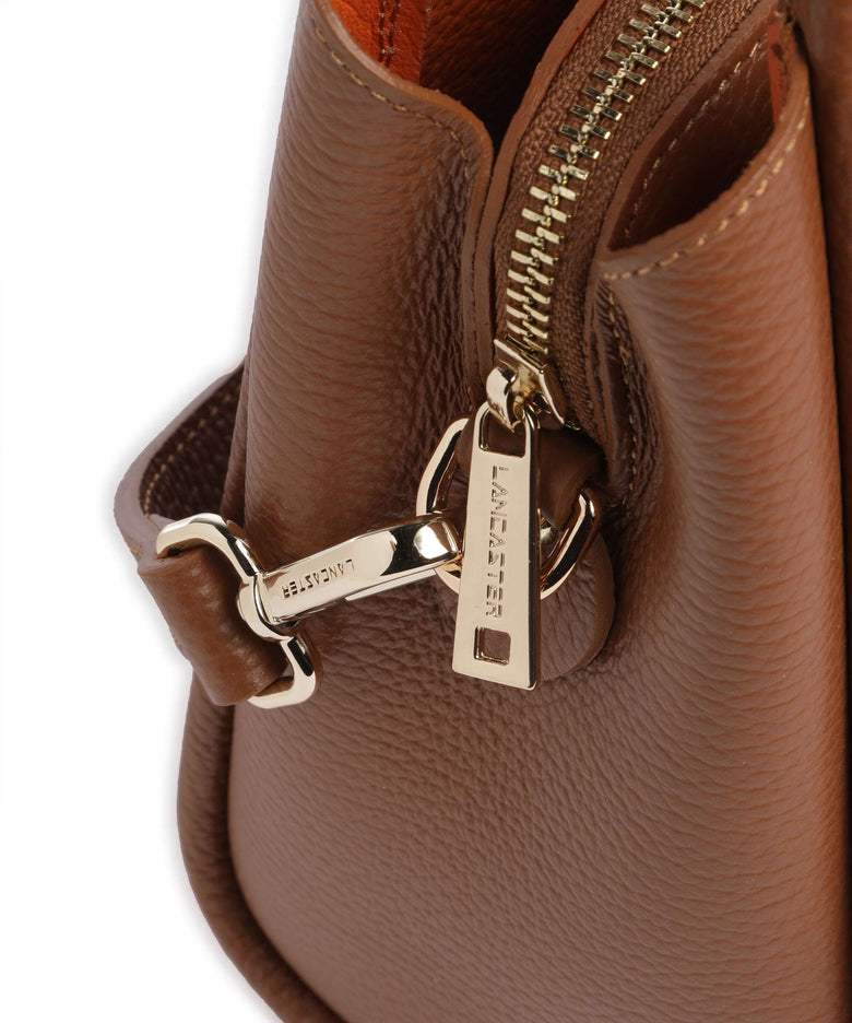 Lancaster Foulonne Ida Double Handbag camel/orange