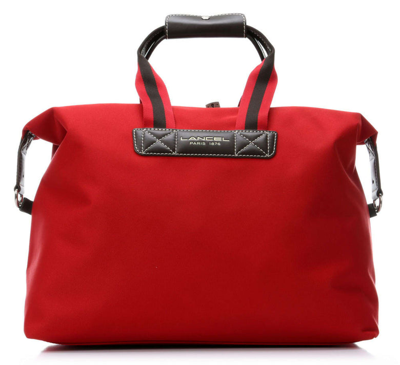 Lancel Partance Weekend bag red