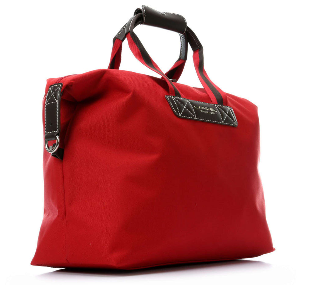 Lancel Partance Weekend bag red