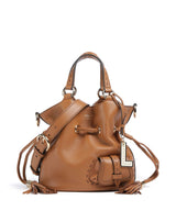 Lancel Premier Flirt S Borsa a secchiello camel