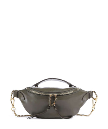 Lancel Origami Mini Borsa a tracolla dark khaki