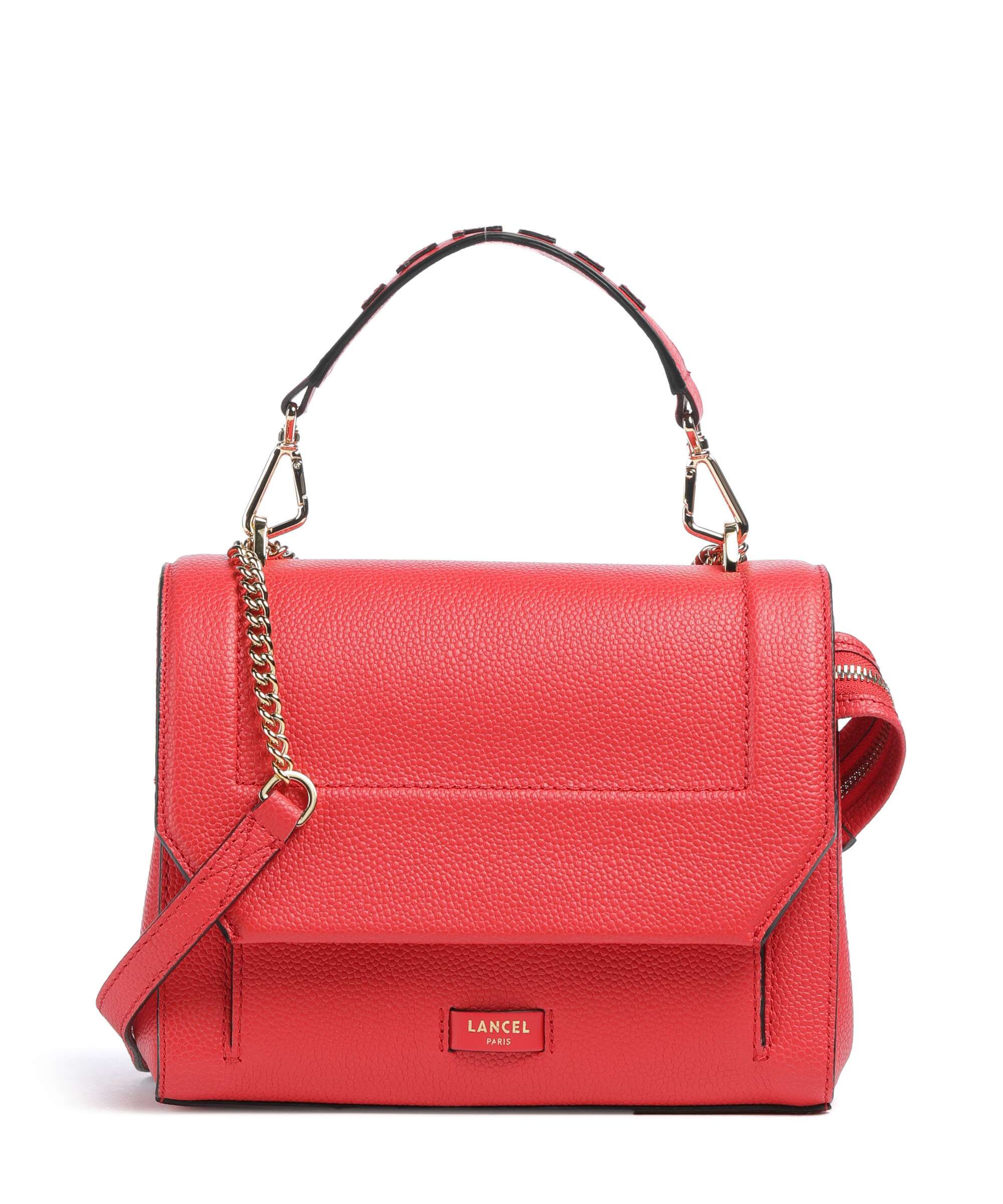 Lancel Ninon M Shoulder bag kiss red