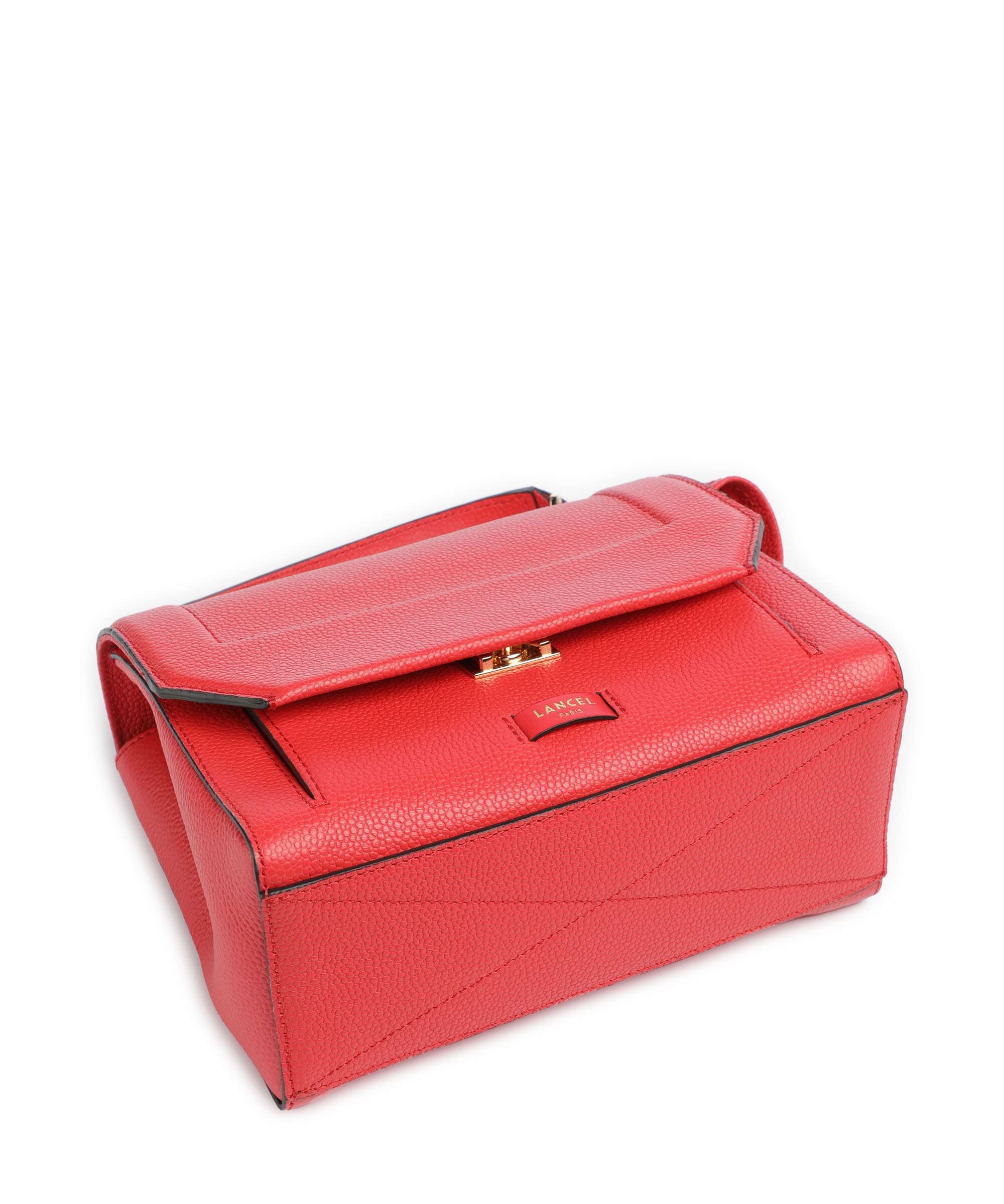Lancel Ninon M Shoulder bag kiss red