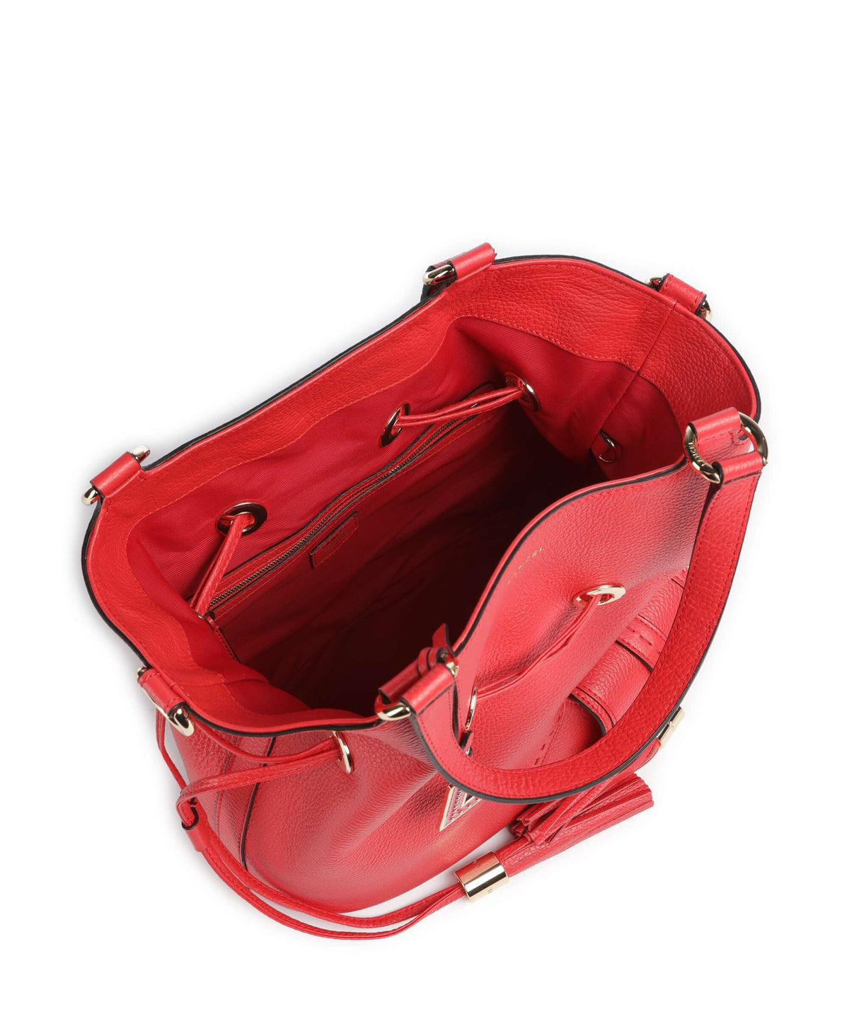 Lancel Premier Flirt M Bucket bag kiss red