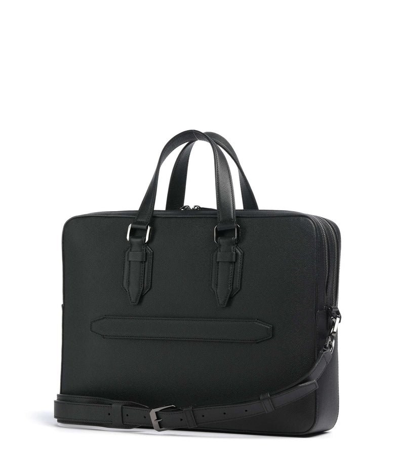 Lancel Charlie Briefcase black