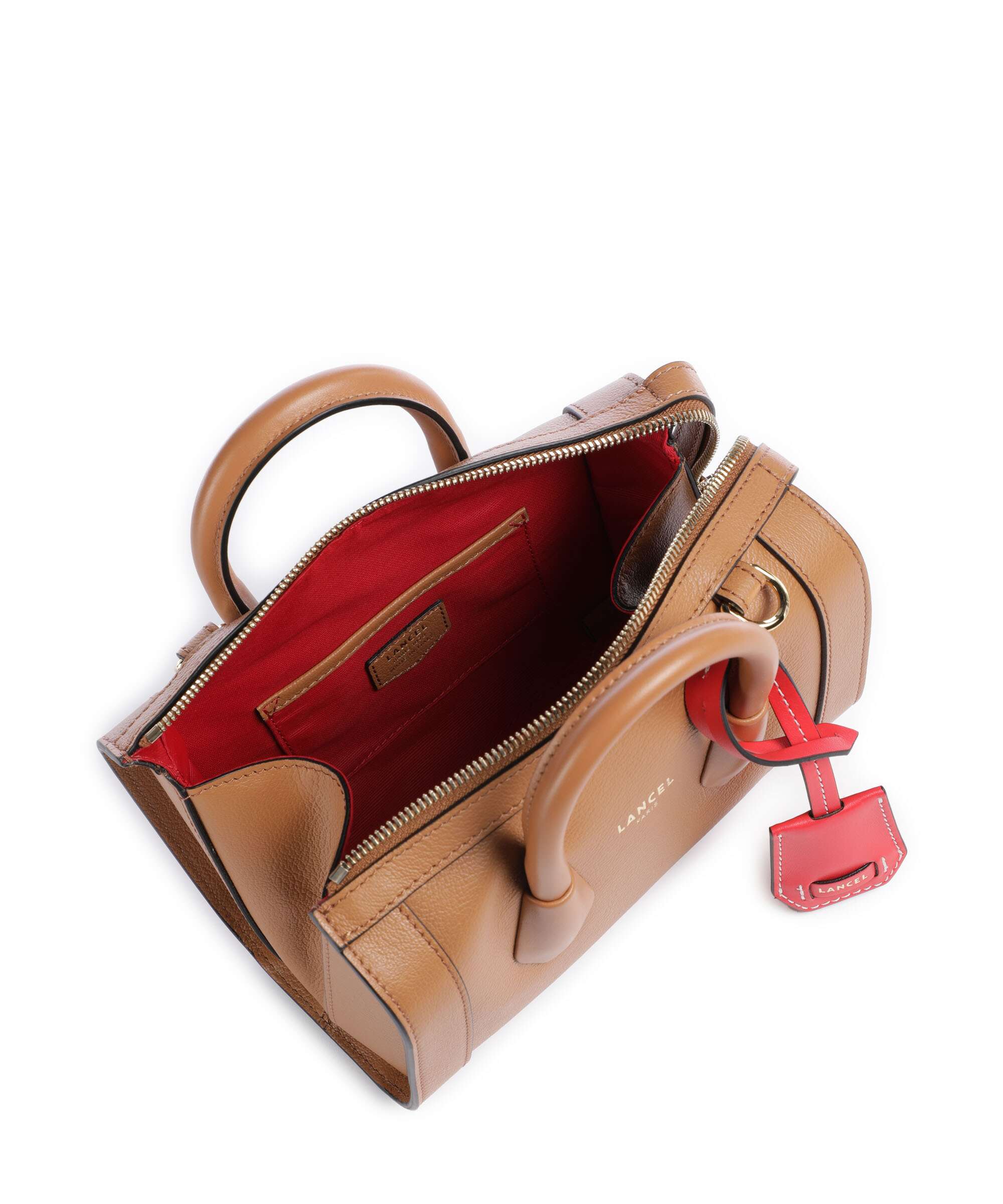 Lancel BCBG Mini Crossbody bag camel