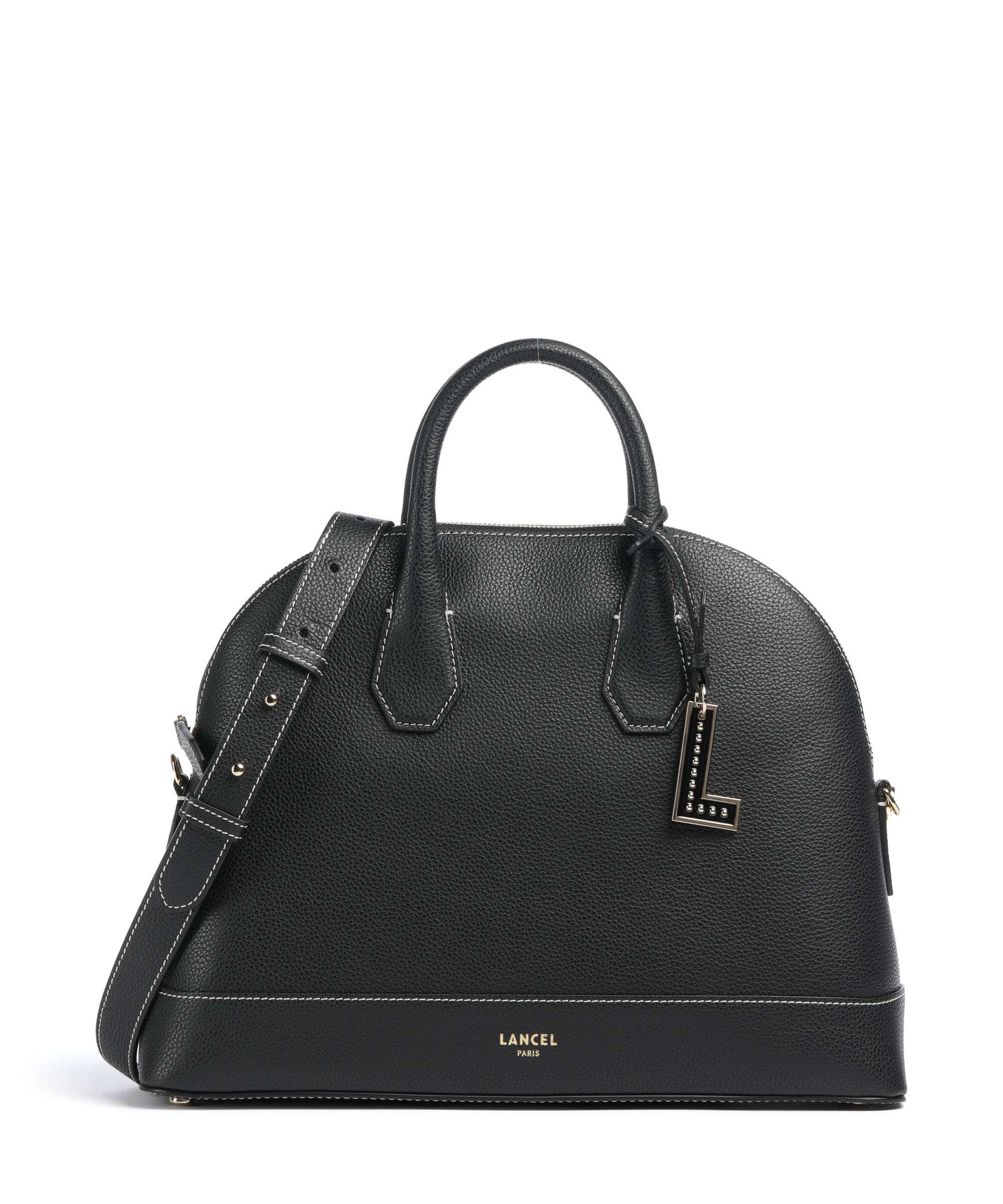 Lancel Belleville Bugatti M Handbag black