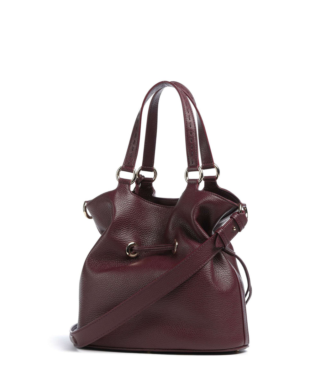 Lancel Premier Flirt M Bucket bag cassis