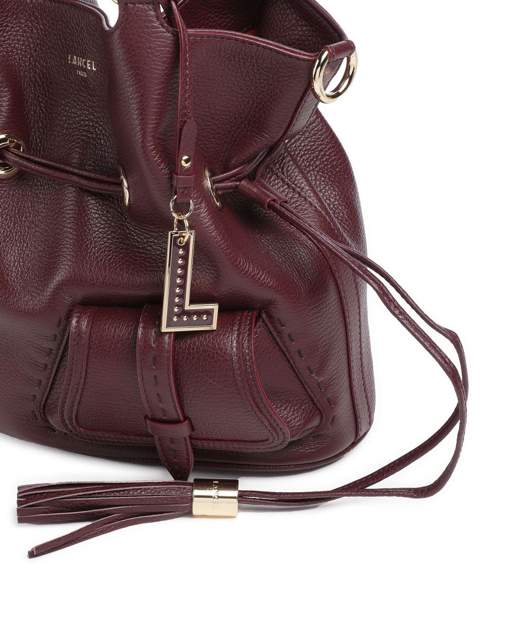 Lancel Premier Flirt M Bucket bag cassis