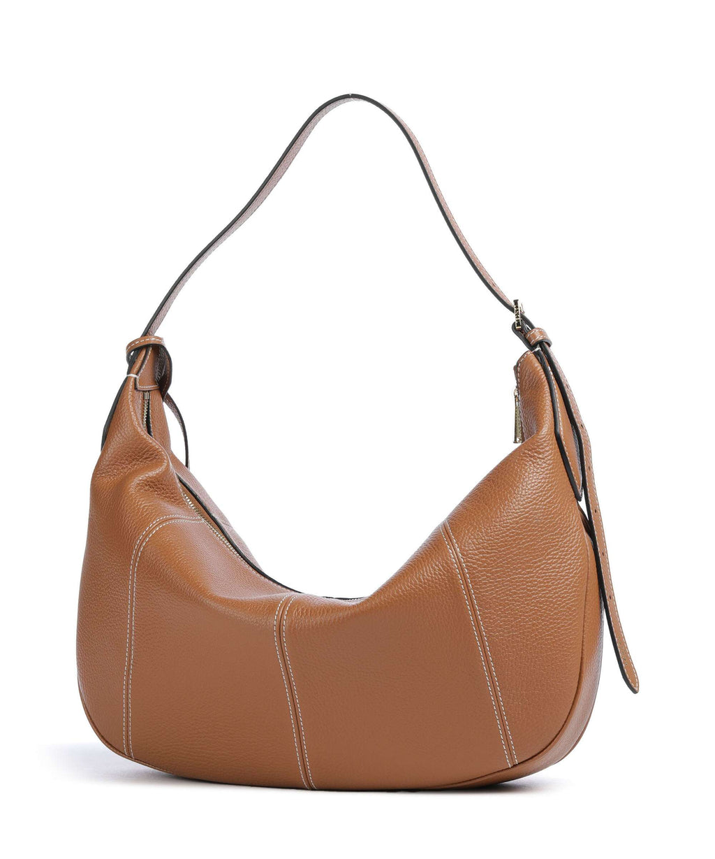 Lancel Victoire L Hobo bag camel