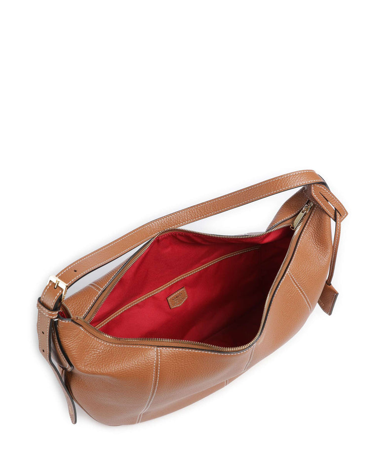 Lancel Victoire L Hobo bag camel