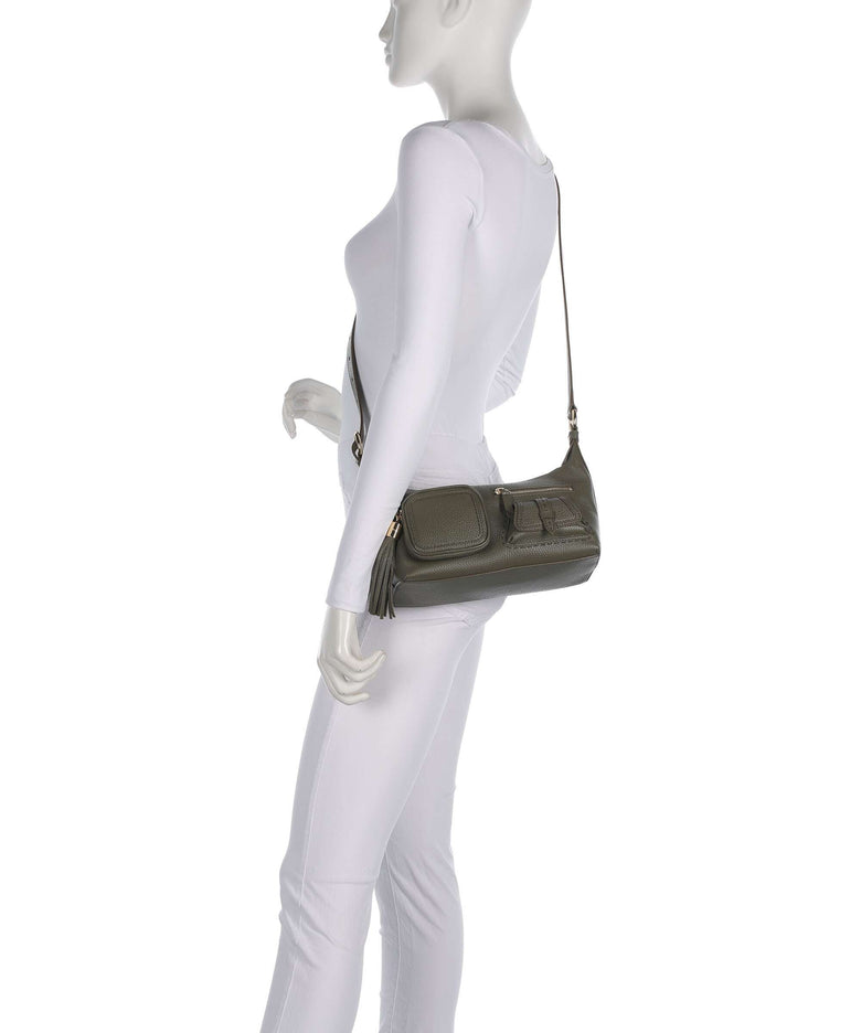 Lancel Premier Flirt S Crossbody bag dark khaki