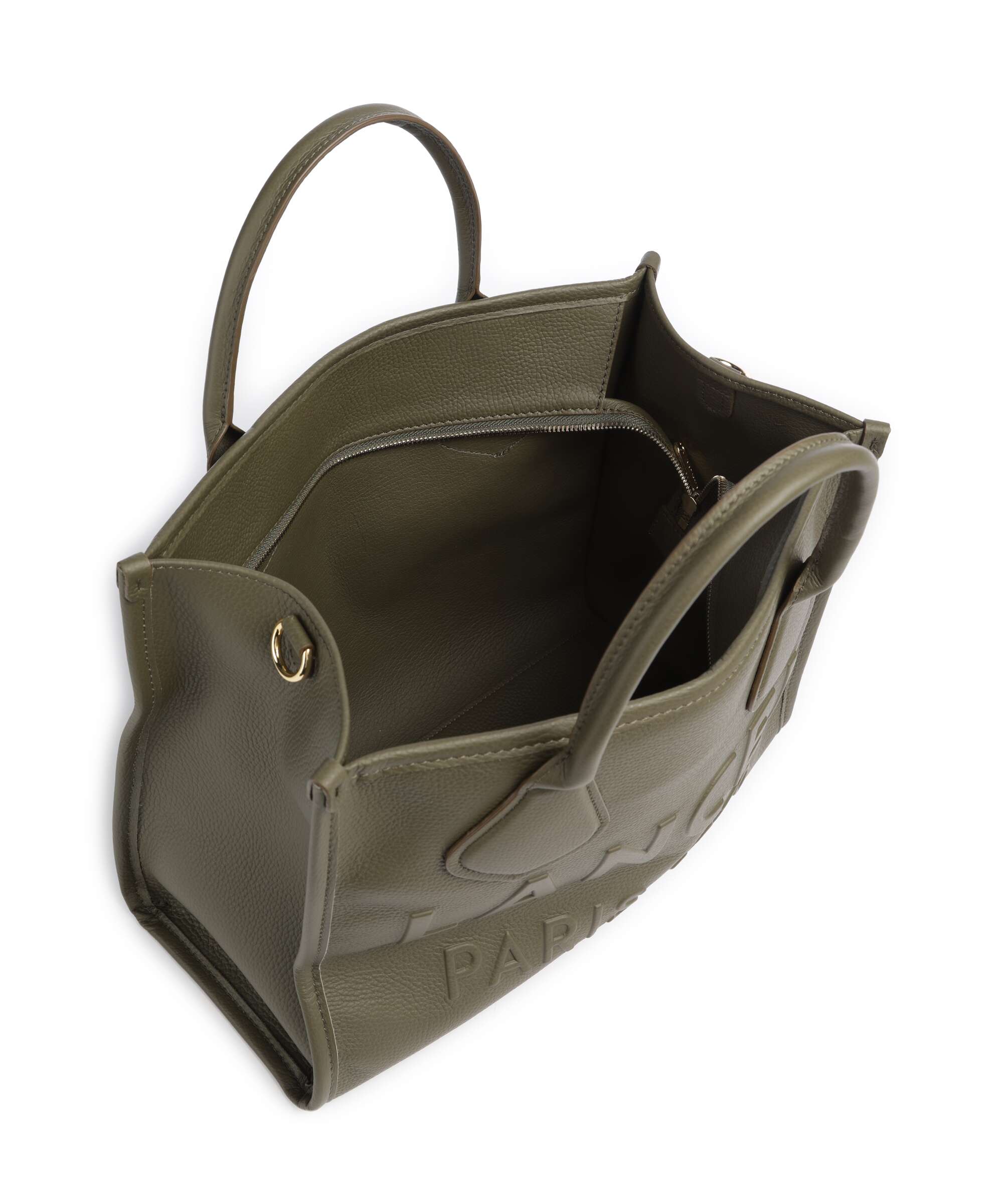 Lancel Jour M Handbag dark khaki