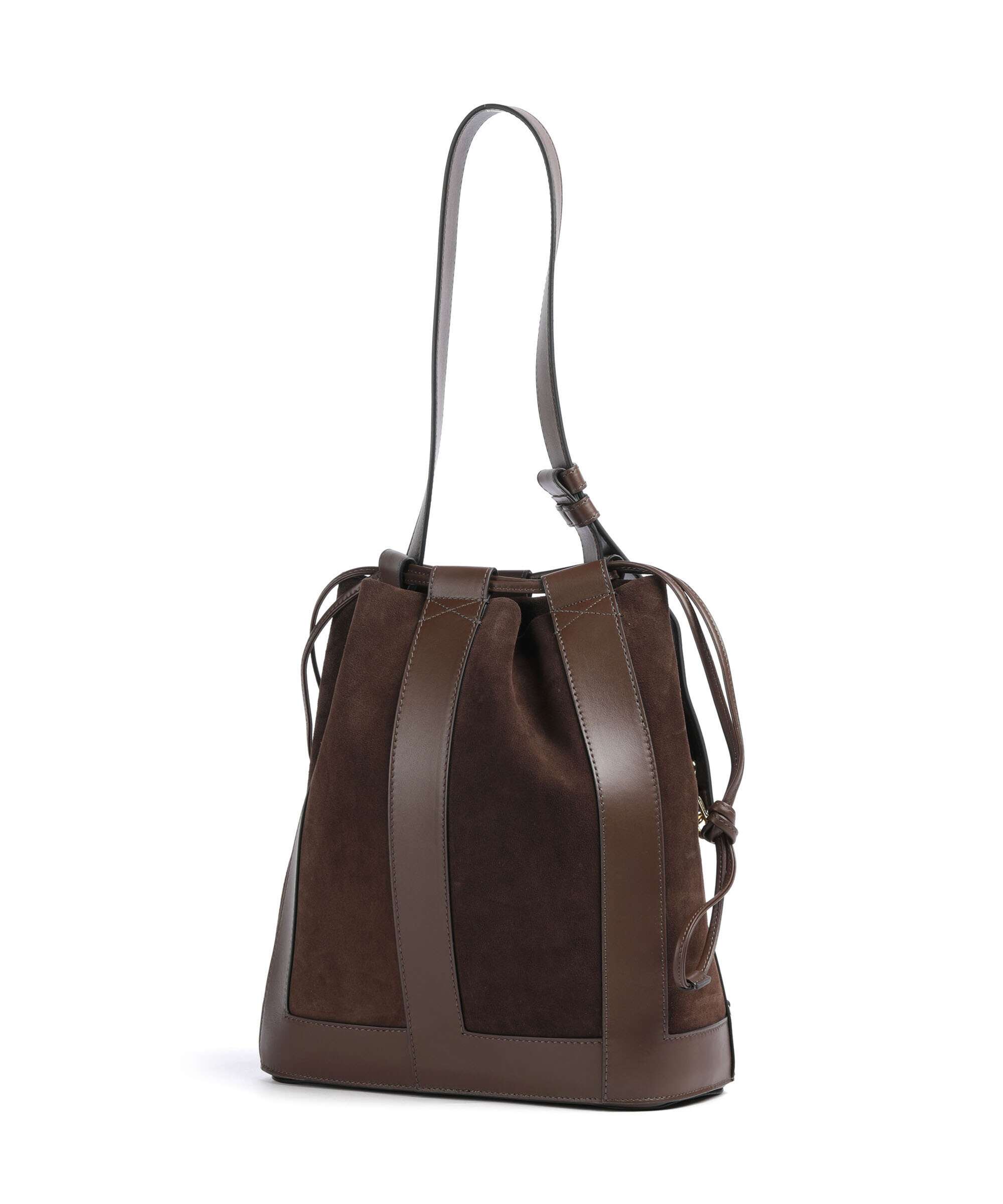 Lancel Elles M Bucket bag coconut