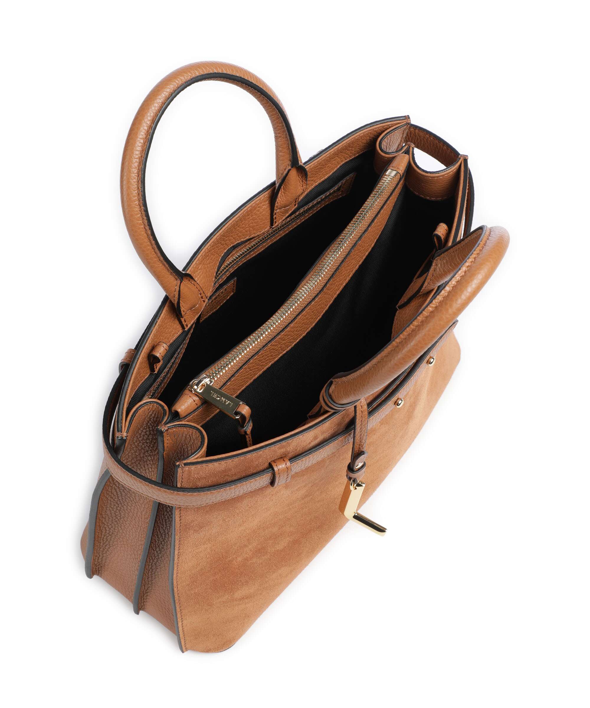Lancel Faubourg M Handbag camel