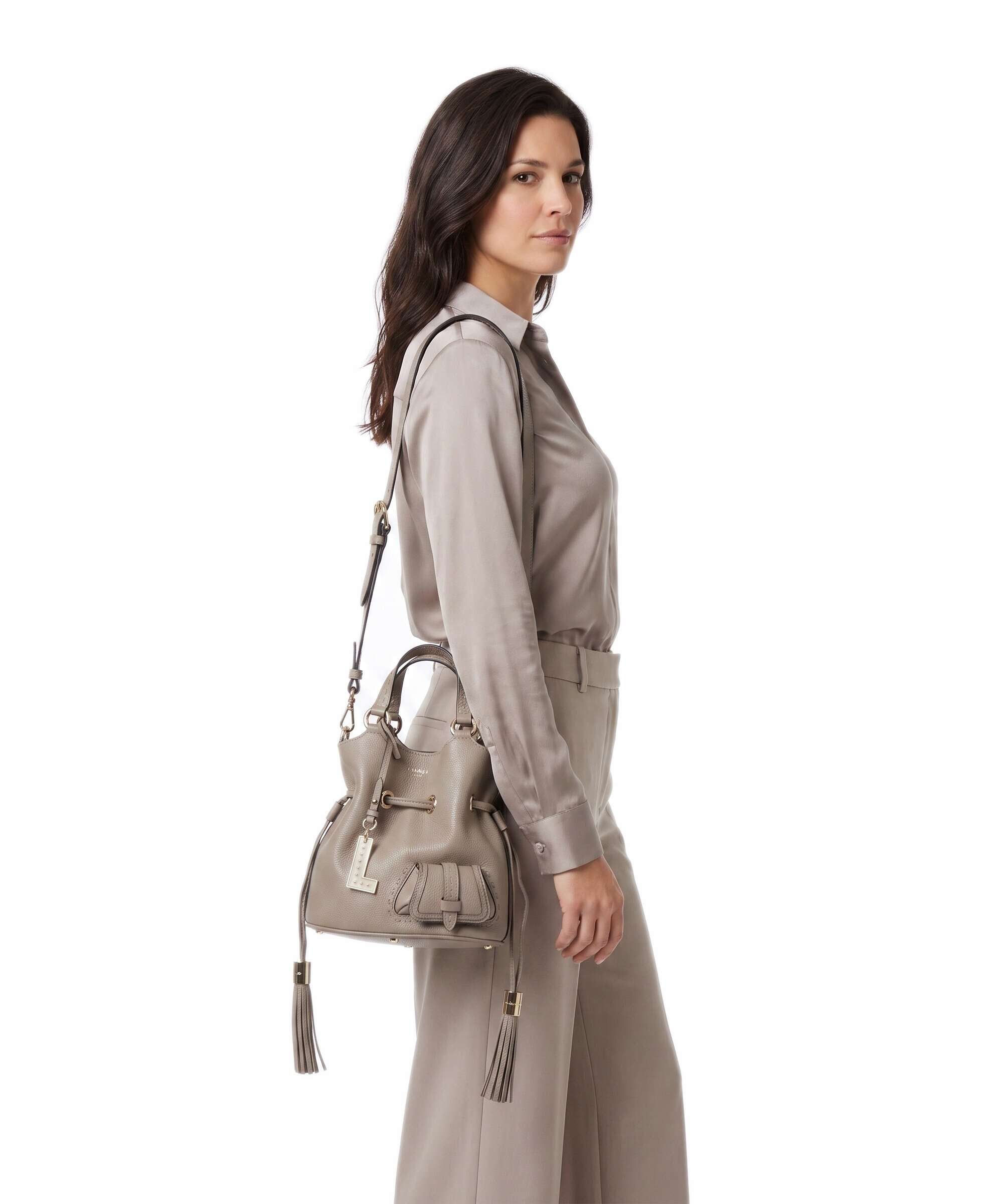 Lancel Premier Flirt S Bucket bag pebble