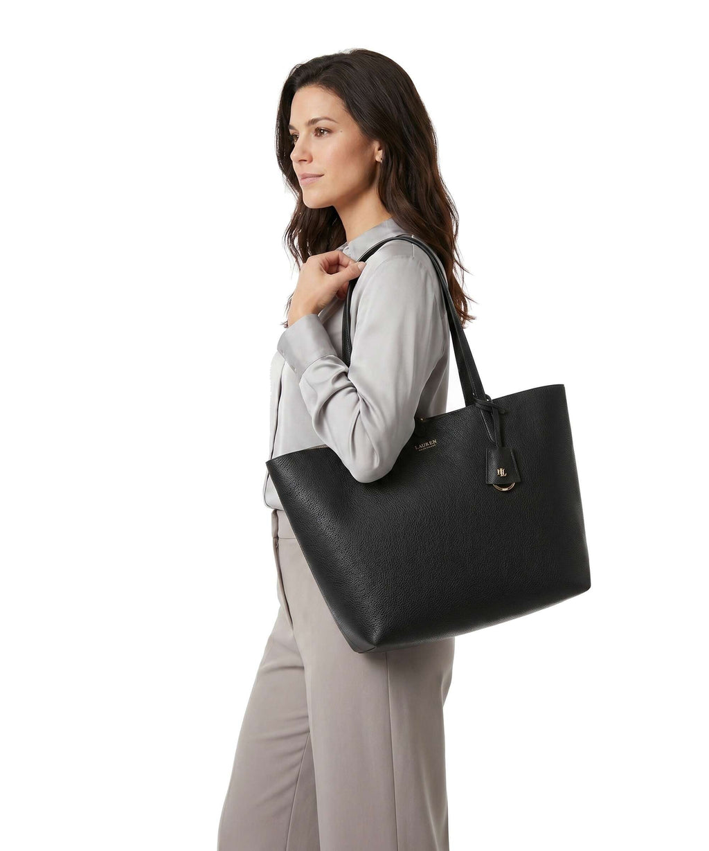 Lauren Ralph Lauren Medium Tote bag black/taupe