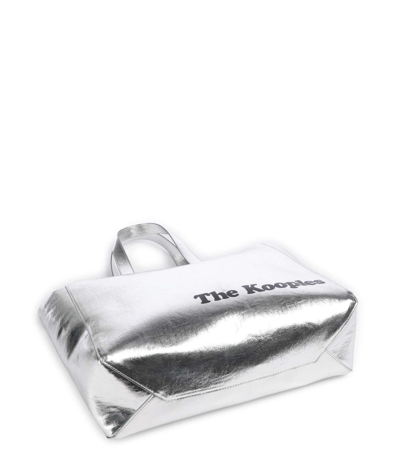 The Kooples Tote bag silver