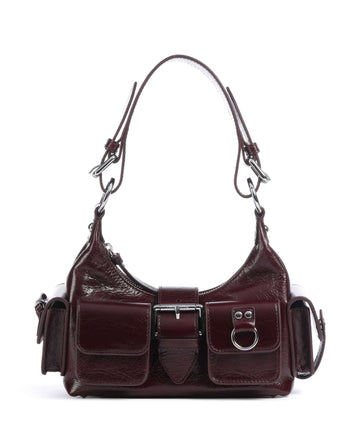 The Kooples Amelia Small Borsa a spalla bordeaux