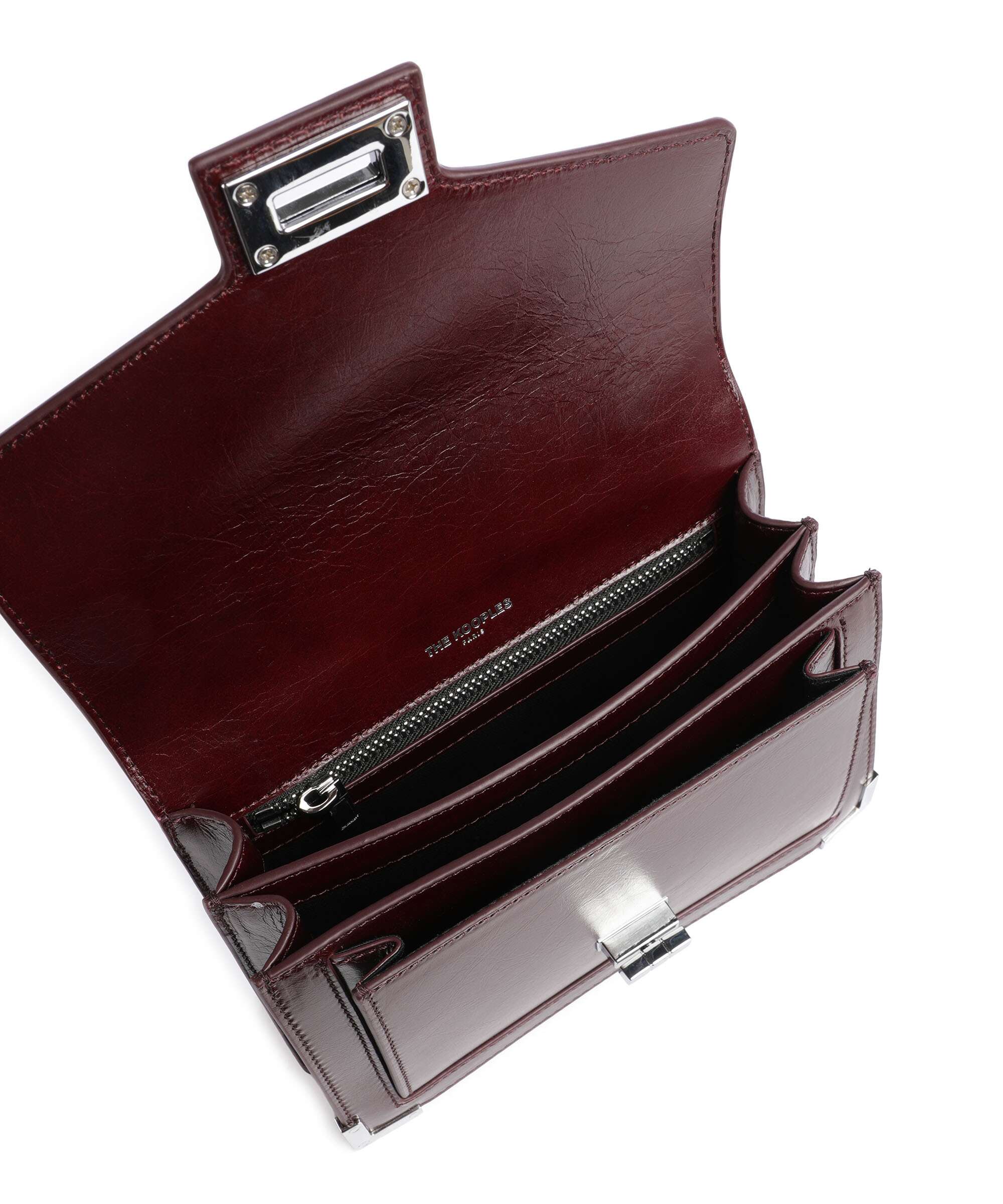 The Kooples Emily Small Crossbody bag bordeaux