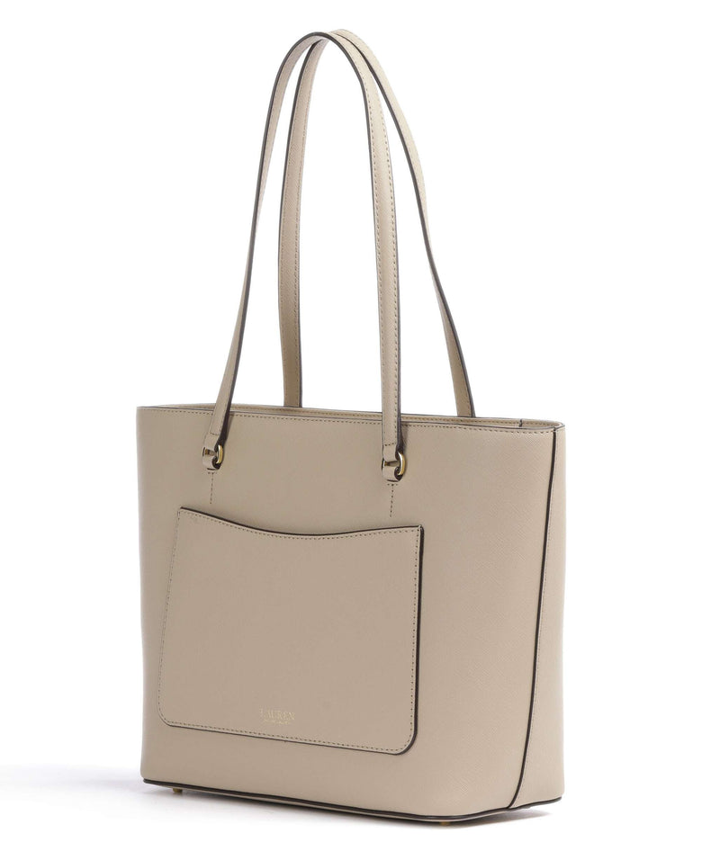 Lauren Ralph Lauren Karly Medium Tote bag birch tan