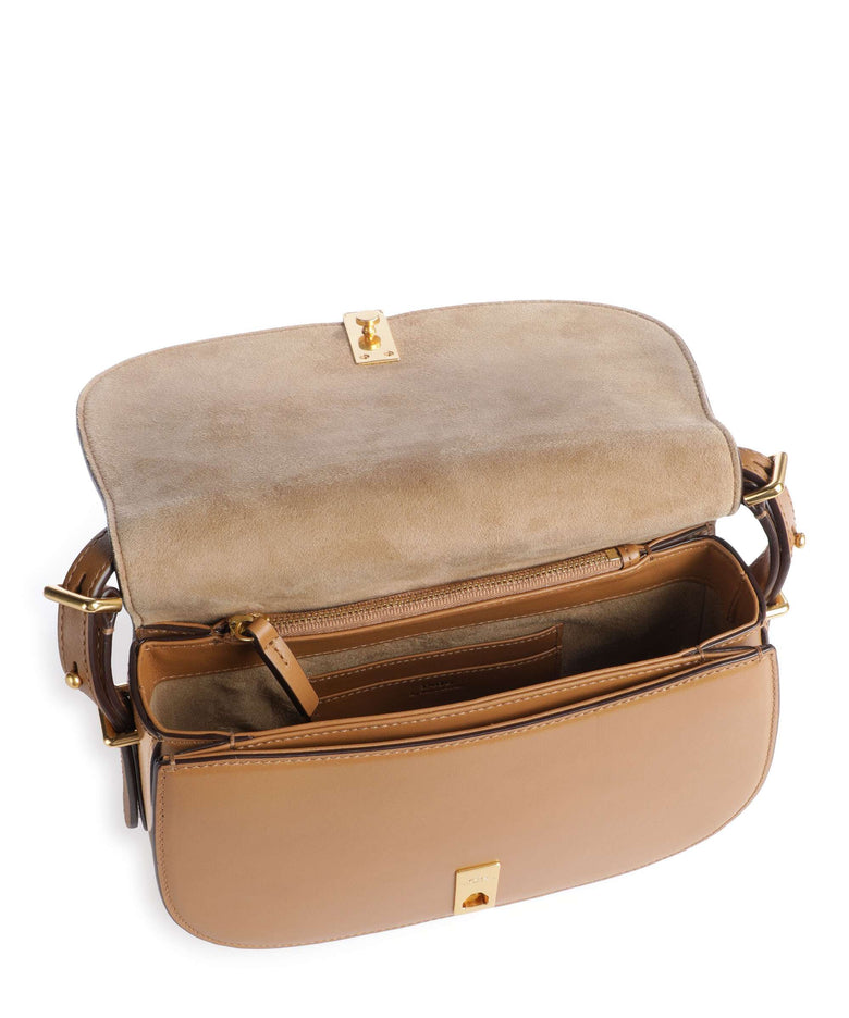 Polo Ralph Lauren ID Collection Medium Crossbody bag tan