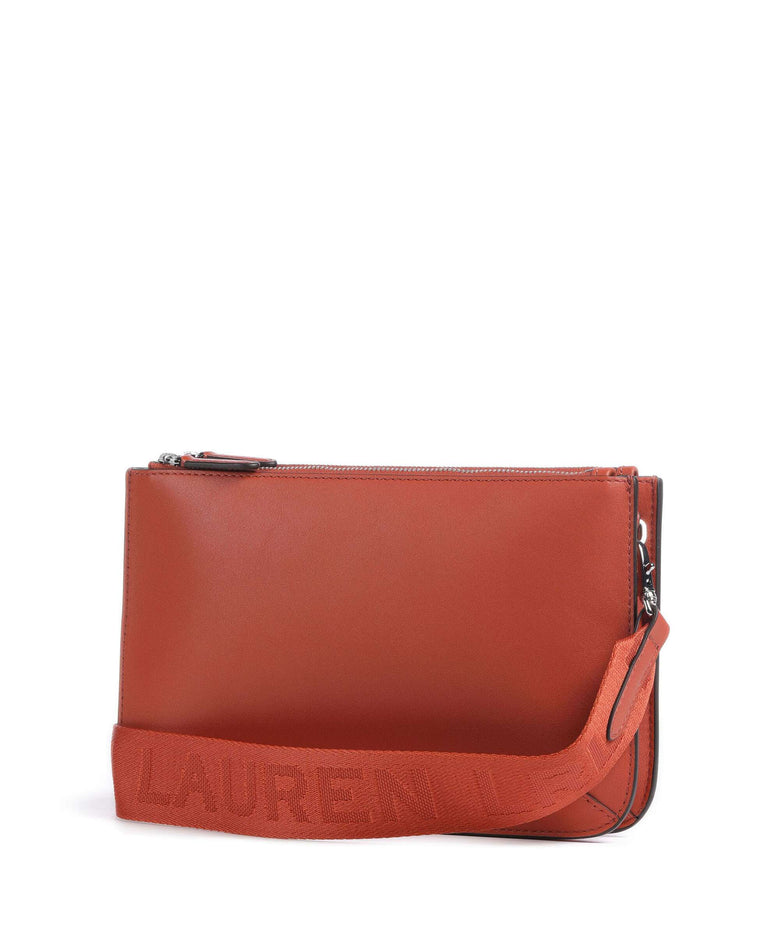 Lauren Ralph Lauren Landyn Medium Crossbody bag rust orange