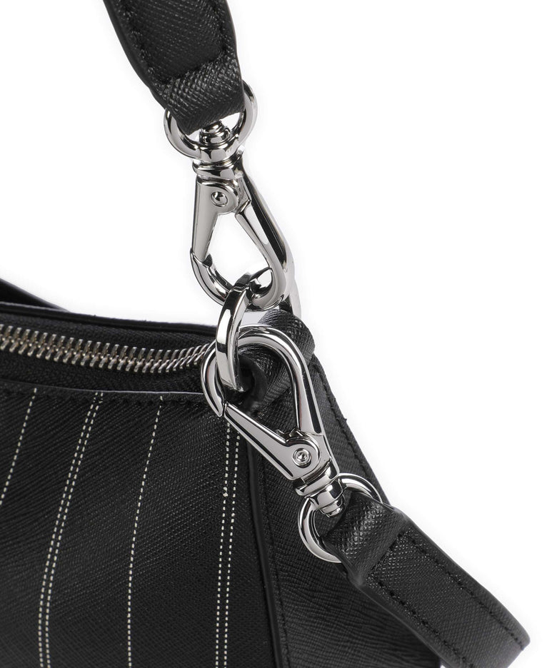 Lauren Ralph Lauren Danni 26 Shoulder bag pinstripe black/explorer sand