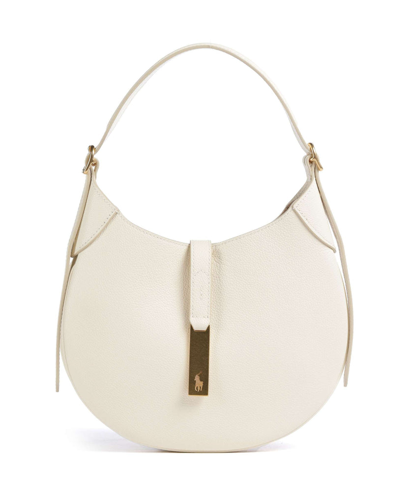 Polo Ralph Lauren ID Collection Small Hobo bag ivory