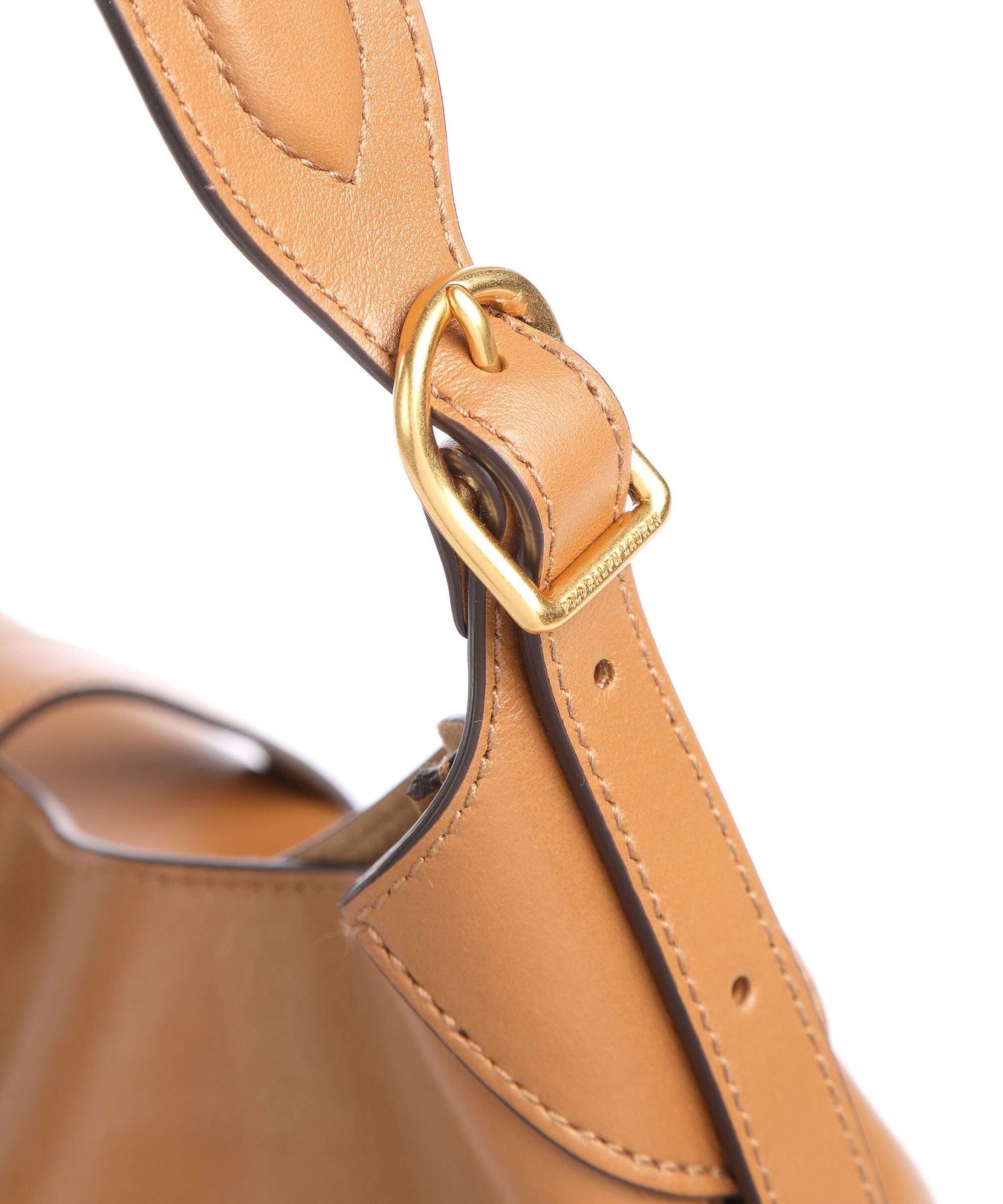 Polo Ralph Lauren ID Collection Medium Hobo bag tan