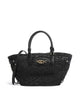 Lauren Ralph Lauren Daphney 20 Straw Borsa a mano black